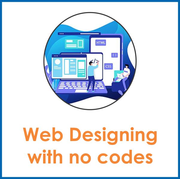 Web designing with no codes