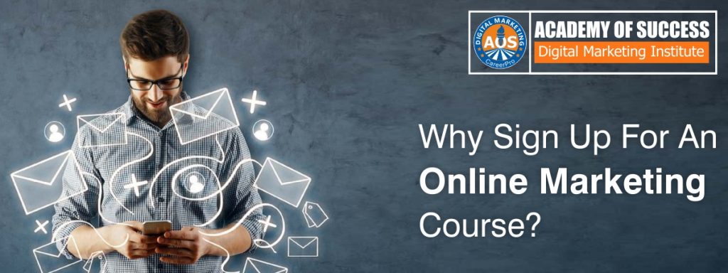 why sign up for an online marketing course
