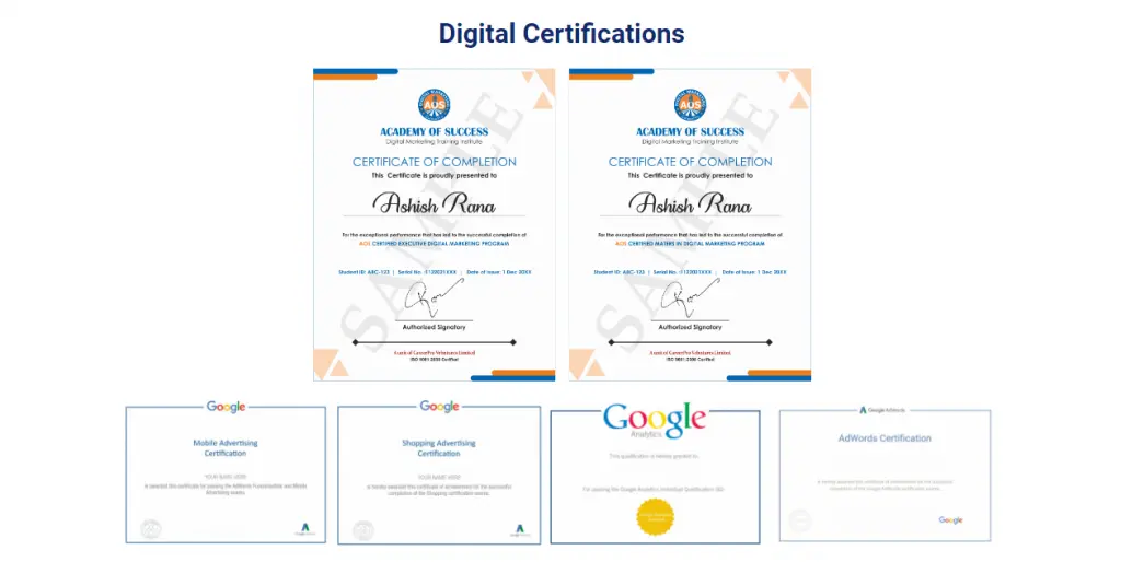 Digital Certifications